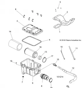 ENGINE, Впуск SYSTEM - A17SES57C1/C2/C7/CL/E1/E2/E7/EL/SET57C1/C2/E1/E2