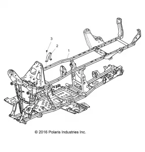 CHASSIS, Рама - A17SDE57N2/A57N2 (100969)