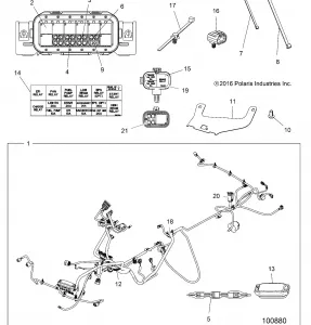 ELECTRICAL, HARNESS - A17SYS95CK (100880)