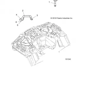 BODY, HANDGRIPS - A17SXS95FL