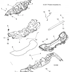 BODY, HOOD AND FRONT BODY WORK - A18DCE87BB (101298)