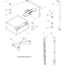 ELECTRICAL, BATTERY - A18SVA85B5 (49ATVBATTERY14850SCRAM)