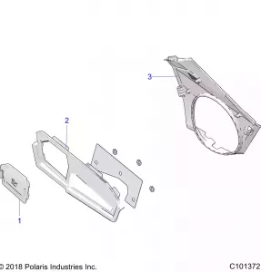 BODY, PANEL - A18SEA50B1/B5/SEE50B5/B8/SEG50B8