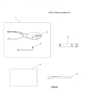 TOOLS, TOOL KIT - A18SEA50B1/B5/SEE50B5/B8/SEG50B8