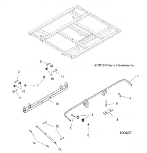 BODY, DUMP BOX LEVER and SHOCK MOUNTING - A18S6E57B1