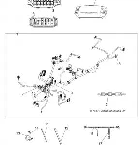 ELECTRICAL, MAIN WIRE HARNESS - A18SEF57N5