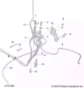 BRAKES, VALVE SYSTEM - A18SHE57FS (C101363)