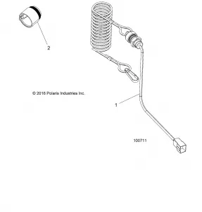 ELECTRICAL, TETHER SWITCH - A18SWS57C1/C2/E2