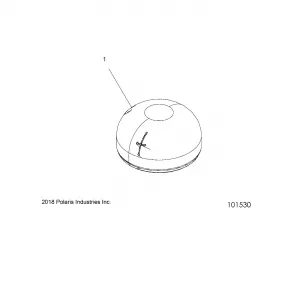 BODY, Топливная система PUMP COVER - A18SYE95BU (101530)