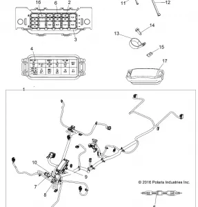 ELECTRICAL, HARNESS - A18SDA57B7/L7/E57B5/D57LU