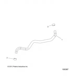 ENGINE, Охлаждение BYPASS - A18SXD95B9/SXE95BR/BC/BE (100397)