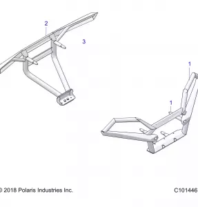 BODY, DELUXE BUMPERS - A19SXD95B9