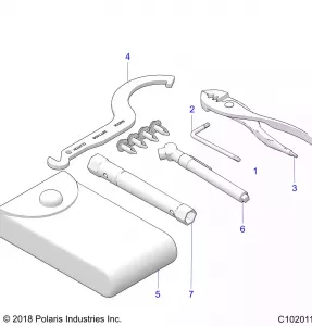 TOOLS, TOOL KIT - A19SXD95B9/SXE95BN/SXZ95BP (C102011)