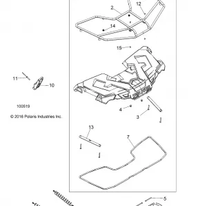 BODY, STORAGE, FRONT - A19SEF57B4