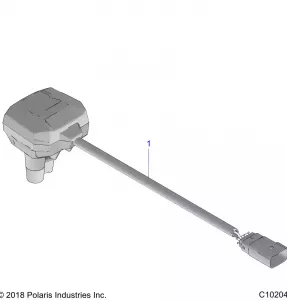 STEERING, CONTROLS, THROTTLE ASM. and CABLE - A19SHS57CP