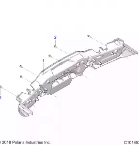 BODY, REAR BUMPER - A19SXA85B1/B4/SXE85BC/B9/ZBJ (C101453)