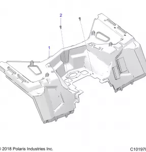 BODY, REAR CAB - A19SXA85B1/B4/SXE85BC/B9/ZBJ (C101970)