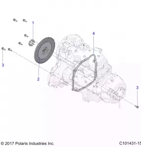 DRIVE TRAIN, DRIVE COUPLER - A19SXA85B1/B4/SXE85BC/B9/ZBJ (C101431-15)