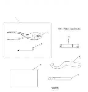 TOOLS, TOOL KIT - A19SDA57B7/L7/E57B5