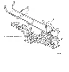 CHASSIS, Рама - A19SJE57BH (100506)