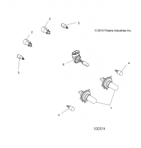 ELECTRICAL, BULBS - A19SYS95CH (100374)