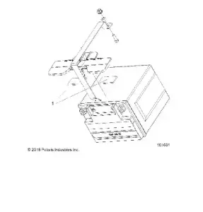 ELECTRICAL, BATTERY PADS - A19SYE95BV (101601)