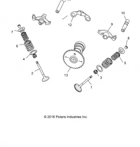 ENGINE, VALVE TIMING MECHANISM - A20HAB15A2