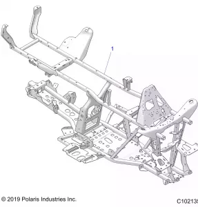 CHASSIS, Рама - A20SEA57A1/A4/A7/A9