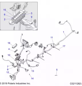 ELECTRICAL, MAIN WIRE HARNESS - A20SEA57A1/A4/A7/A9/B1/B4/B7/B9