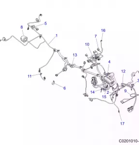 ELECTRICAL, HARNESS - A20SEA57F1/E57F1