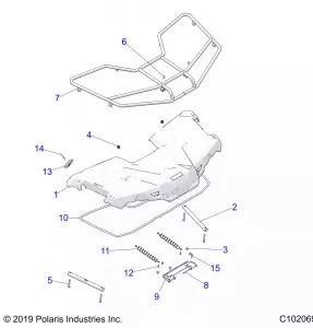 BODY, STORAGE, FRONT - A20SEF57C1