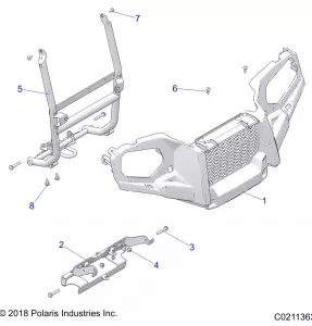 BODY, FRONT BUMPER - A20SEJ57A1/A4/A7/A9/B1/B4/B7/B9 (C0210745)