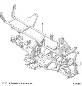 CHASSIS, Рама - A20SHD57A9 (C102148)
