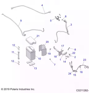 ELECTRICAL, BATTERY - A20SHD57A9 (C0211282-1)