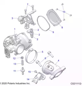 ENGINE, THROTTLE BODY and Топливная система RAIL - A20SEG57A1/A4/A7/A9 (C0211112-1)