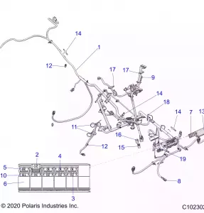 ELECTRICAL, HARNESS - A20SXN85A8/CA8 (C102302)