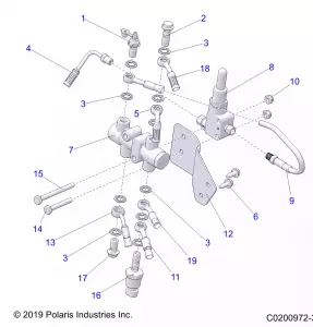 BRAKES, VALVE SYSTEM - A20SDE57K5 (C0200972-3)