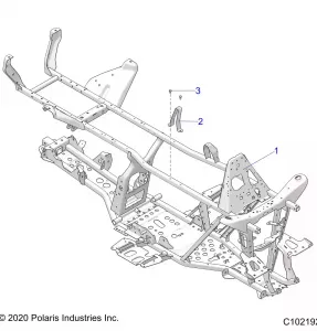 CHASSIS, Рама - A20SDE57B4 (C102192)