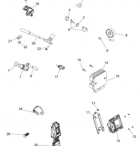 ELECTRICAL, SWITCHES, SENSORS and ECM - A20SJS57CH