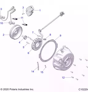 ELECTRICAL, IGNITION SYSTEM - A20SYE95AD/CAD (C102204)