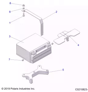 ELECTRICAL, BATTERY - A20SYE95KH (C0210823-1)