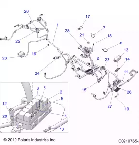 ELECTRICAL, HARNESS - A20SYE95KH(C0210765-2)