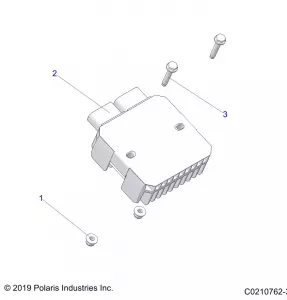 ELECTRICAL, VOLTAGE REGULATOR AND MOUNTING - A20SYE95KH