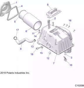 ENGINE, Впуск - A20SLZ95AE (C102088)