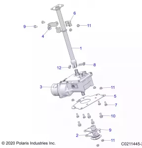 STEERING POST and EPS - A21SEE57K2 (C0211445-2)