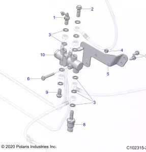 BRAKES, VALVE SYSTEM - A21SHE57FM/S57FM/CM/CU (C102315-2)