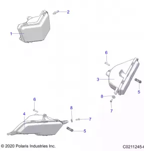 ELECTRICAL, HEADLIGHTS - A21SEZ57AM/AN/BM/BN (C0211245-6)