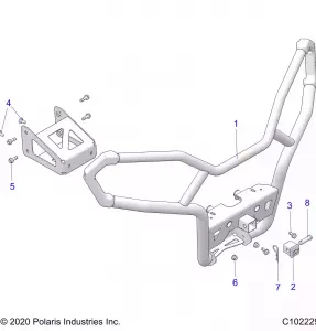 BODY, FRONT BUMPER, UTILITY - A21SEG57A1/A3/A5 (C102229)