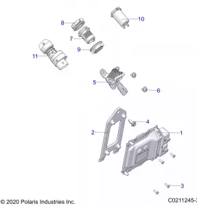 ELECTRICAL, SWITCHES, SENSORS and ECM - A21SEG57A1/A3/A5 (C0211345-3)