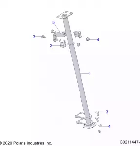 STEERING POST - A21SEG57A1/A3/A5 (C0211447-1)